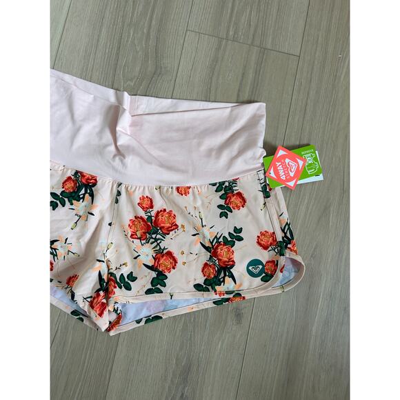Roxy Endless Summer Peach Floral Board Shorts - Size XL - Picture 3 of 6